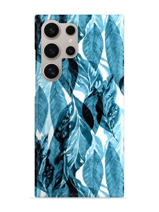 Leaves Pattern Jungle Snap Case for Samsung Galaxy S24 Ultra (5G) Zapvi