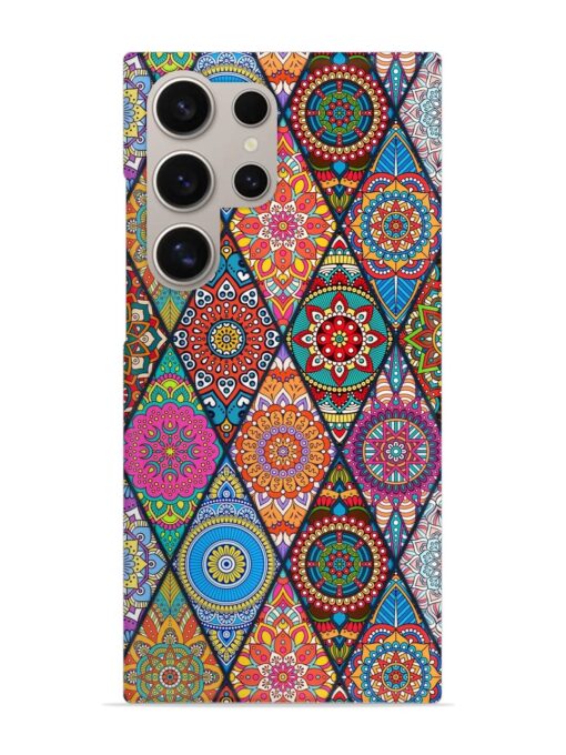 Seamless Tile Pattern Snap Case for Samsung Galaxy S24 Ultra (5G) Zapvi