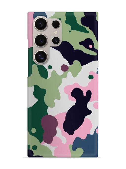 Seamless Funky Camouflage Snap Case for Samsung Galaxy S24 Ultra (5G) Zapvi