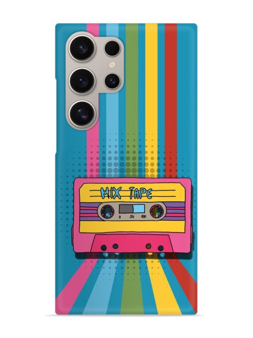 Mix Tape Vactor Snap Case for Samsung Galaxy S24 Ultra (5G) Zapvi