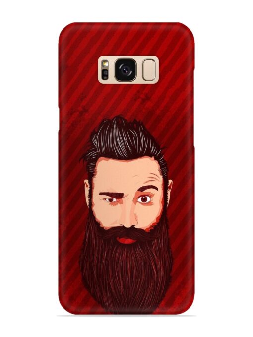 Beardo Man Snap Case for Samsung Galaxy S8 Zapvi