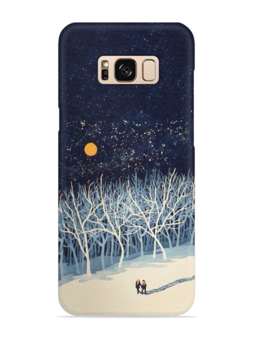 Full Moon Snowshoe Tour Snap Case for Samsung Galaxy S8 Zapvi