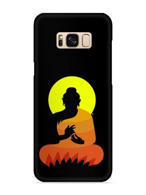 Buddha Art Black Snap Case for Samsung Galaxy S8 Zapvi