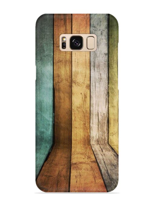 Wooden Realistic Art Snap Case for Samsung Galaxy S8 Zapvi