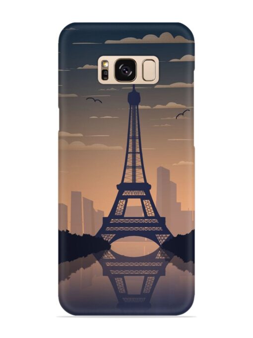 France Paris Eiffel Tower Gradient Snap Case for Samsung Galaxy S8 Zapvi