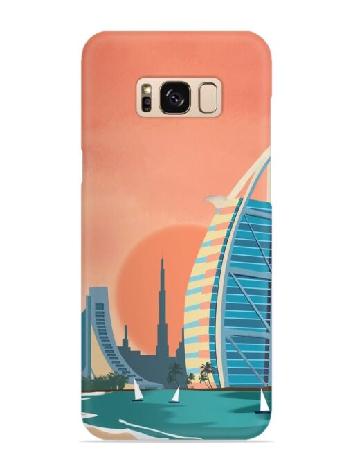 Dubai Architectural Scenery Snap Case for Samsung Galaxy S8 Zapvi