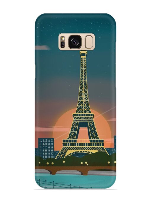 Scenery Architecture France Paris Snap Case for Samsung Galaxy S8 Zapvi