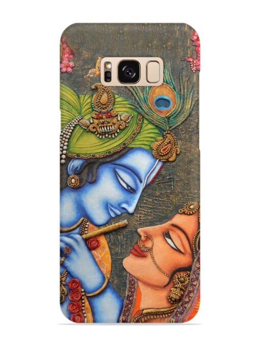 Lord Radha Krishna Flute Art Snap Case for Samsung Galaxy S8 Zapvi