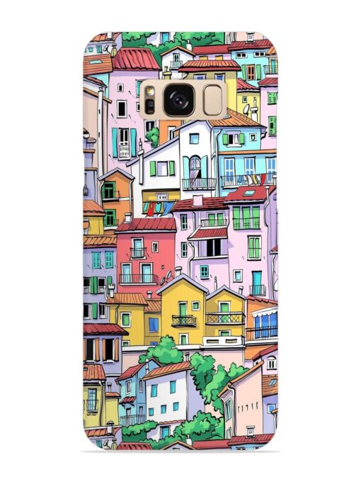 Europe Old Town Snap Case for Samsung Galaxy S8 Zapvi