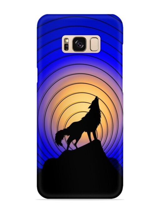 Fox Roaring Design Snap Case for Samsung Galaxy S8 Zapvi