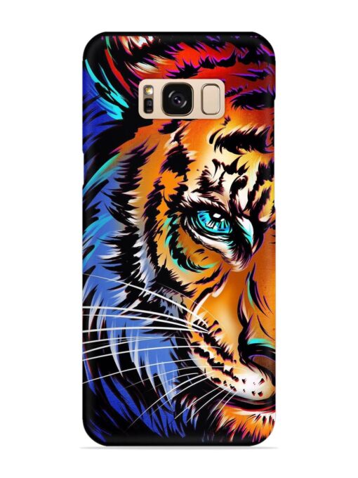 Colorful Lion Art Snap Case for Samsung Galaxy S8 Zapvi