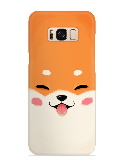 Happy Cat Art Snap Case for Samsung Galaxy S8 Zapvi