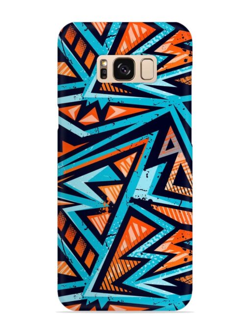 Abstract Seamless Grunge Snap Case for Samsung Galaxy S8 Zapvi