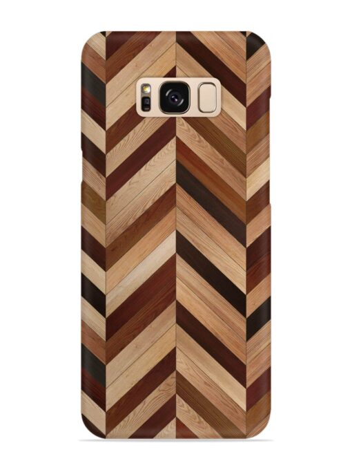 Seamless Wood Parquet Snap Case for Samsung Galaxy S8 Zapvi