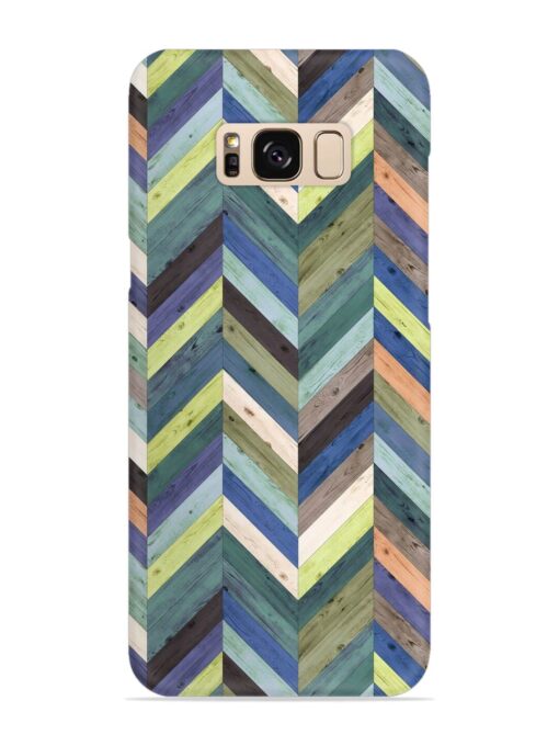 Chevron Random Color Snap Case for Samsung Galaxy S8 Zapvi