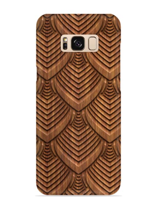 Carved Pattern On Snap Case for Samsung Galaxy S8 Zapvi