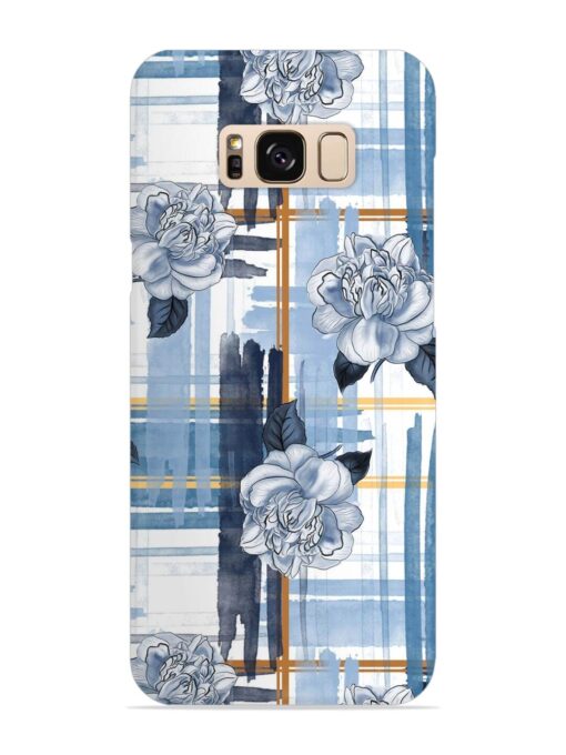 Watercolor Pattern Rose Snap Case for Samsung Galaxy S8 Zapvi