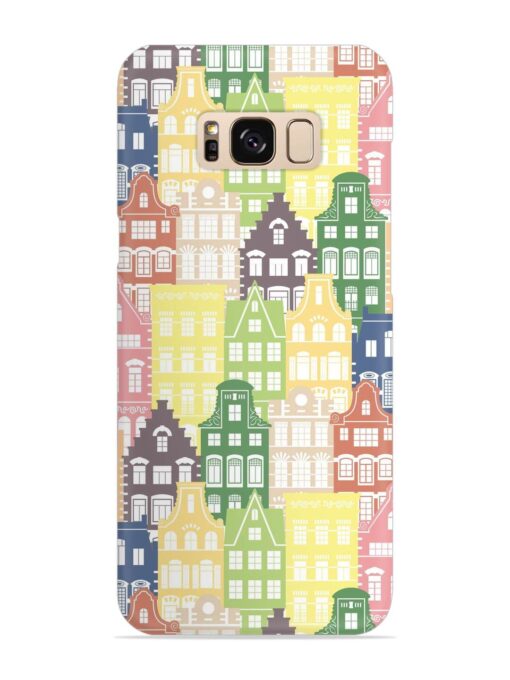 Seamless Shapes Pattern Snap Case for Samsung Galaxy S8 Zapvi