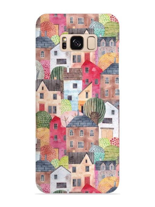 Abstract Seamless Pattern Snap Case for Samsung Galaxy S8 Zapvi