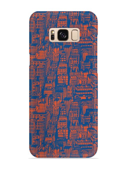 Hand Drawn Seamless Snap Case for Samsung Galaxy S8 Zapvi