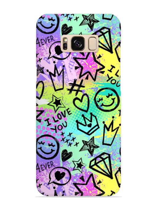 Bright Seamless Pattern Snap Case for Samsung Galaxy S8 Zapvi