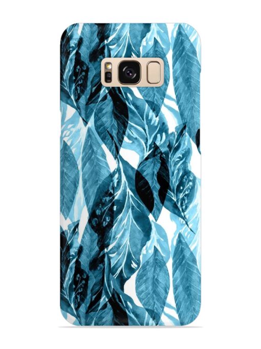 Leaves Pattern Jungle Snap Case for Samsung Galaxy S8 Zapvi