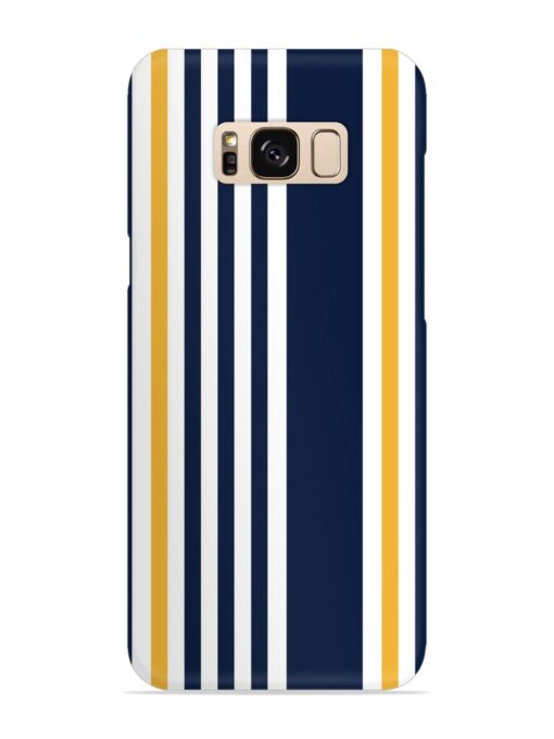 Seamless Stripe Pattern Snap Case for Samsung Galaxy S8 Zapvi