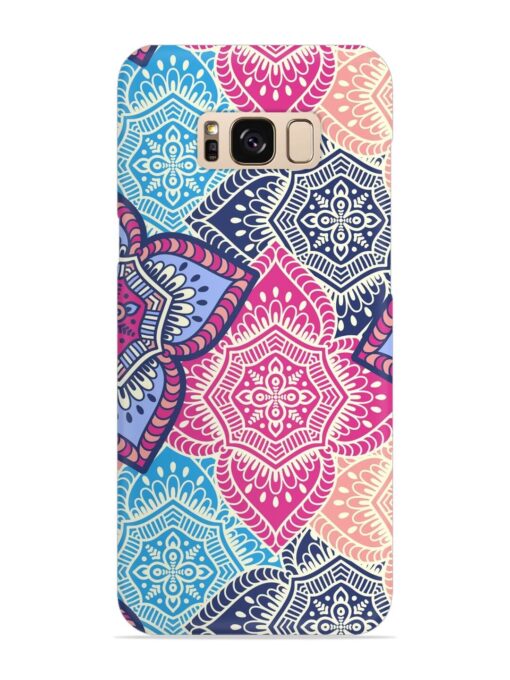 Ethnic Floral Seamless Snap Case for Samsung Galaxy S8 Zapvi