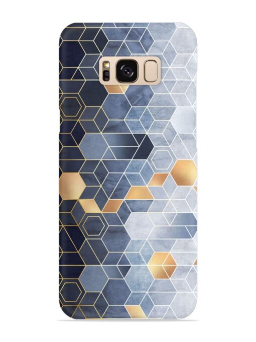 Geometric Abstraction Hexagons Snap Case for Samsung Galaxy S8 Zapvi