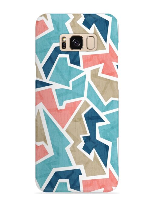 Vintage Geometric Triangle Snap Case for Samsung Galaxy S8 Zapvi