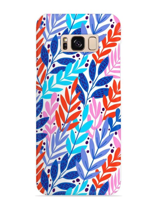 Bright Floral Tropical Snap Case for Samsung Galaxy S8 Zapvi