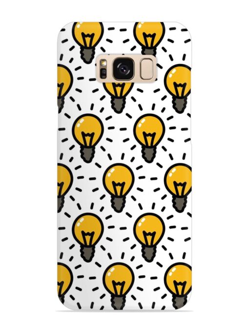 Light Bulb Seamless Snap Case for Samsung Galaxy S8 Zapvi