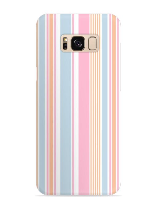 Stripe Seamless Pattern Snap Case for Samsung Galaxy S8 Zapvi