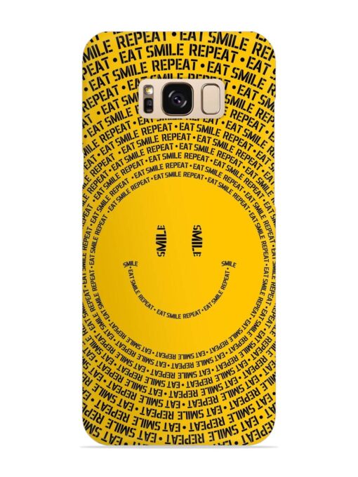 Smiley Snap Case for Samsung Galaxy S8 Zapvi