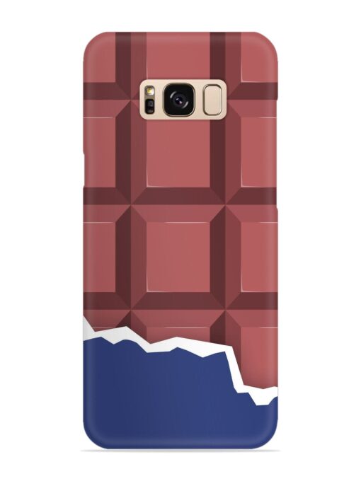 Chocolate Vector Art Snap Case for Samsung Galaxy S8 Zapvi