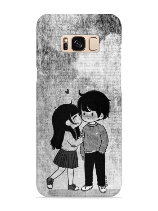 Couple Love Highlights Snap Case for Samsung Galaxy S8 Zapvi