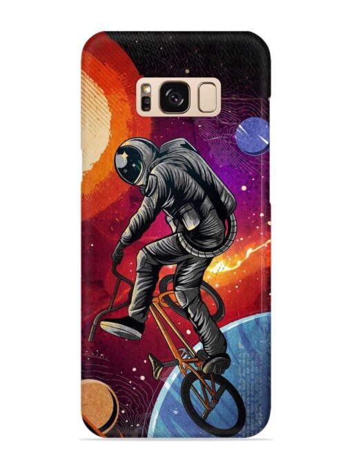 Super Eclipse Bmx Bike Snap Case for Samsung Galaxy S8 Zapvi