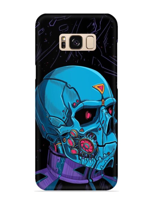 Skull Robo Vector Snap Case for Samsung Galaxy S8 Zapvi