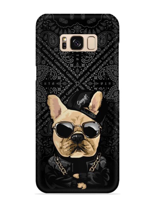 Gangsta Cool Sunglasses Dog Snap Case for Samsung Galaxy S8 Zapvi