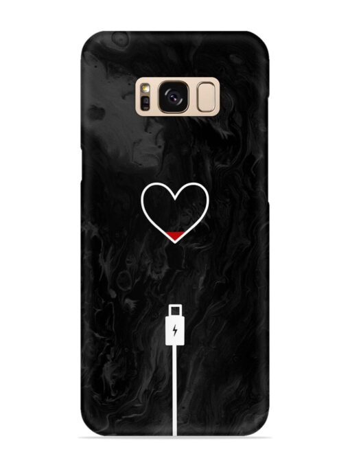 Heart Charging Vector Snap Case for Samsung Galaxy S8 Zapvi