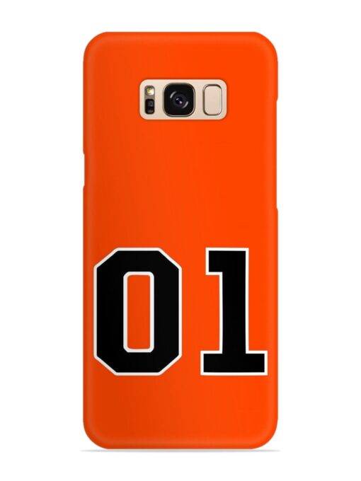 01 Number Snap Case for Samsung Galaxy S8 Zapvi