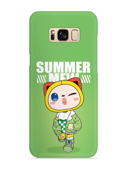 Summer Mew Snap Case for Samsung Galaxy S8 Zapvi