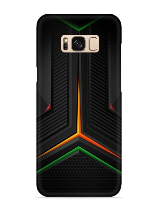 Orange Triangle Light Snap Case for Samsung Galaxy S8 Plus Zapvi