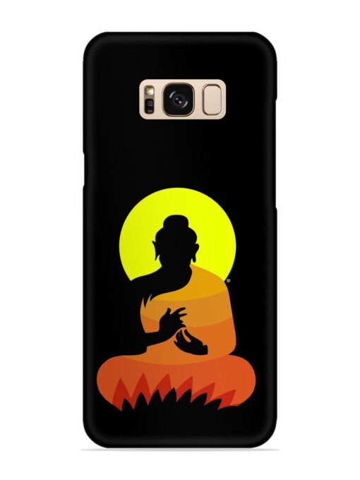 Buddha Art Black Snap Case for Samsung Galaxy S8 Plus Zapvi