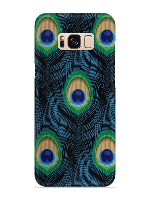 Seamless Pattern Peacock Snap Case for Samsung Galaxy S8 Plus Zapvi