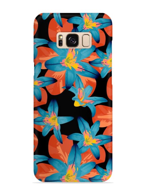 Philippine Flowers Seamless Snap Case for Samsung Galaxy S8 Plus Zapvi