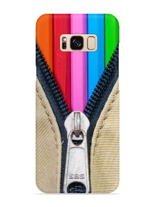 Zip In Color Snap Case for Samsung Galaxy S8 Plus Zapvi