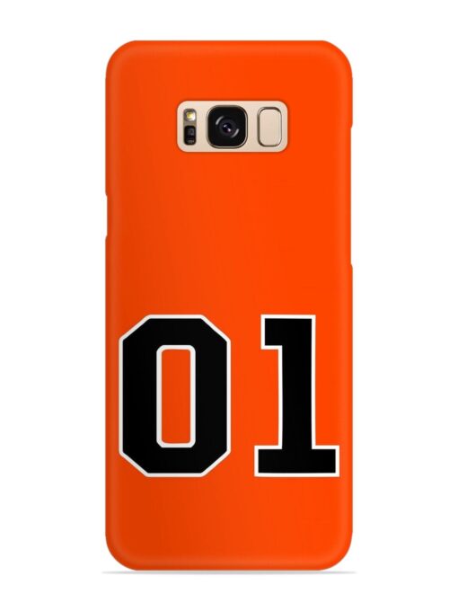 01 Number Snap Case for Samsung Galaxy S8 Plus Zapvi