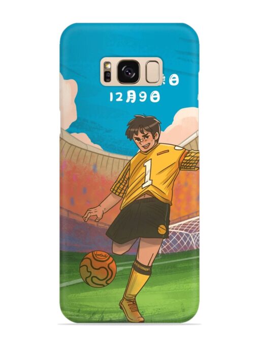 Soccer Kick Snap Case for Samsung Galaxy S8 Plus Zapvi