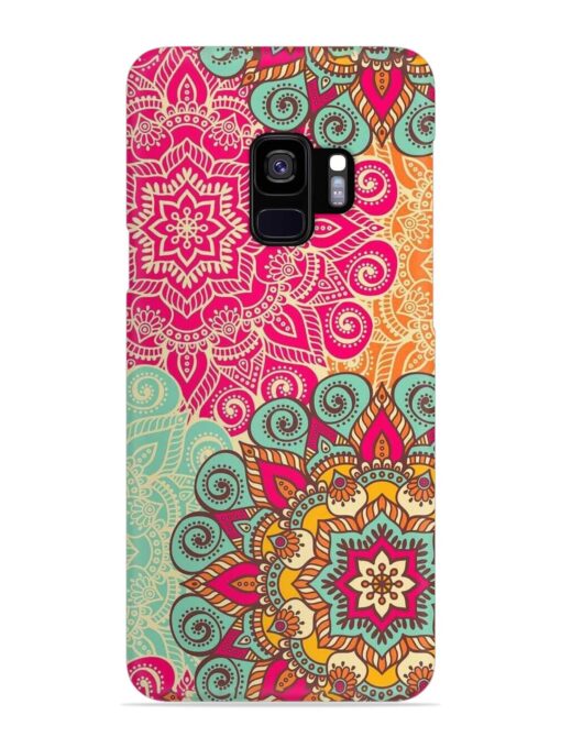 Mandala Seamless Snap Case for Samsung Galaxy S9 Zapvi